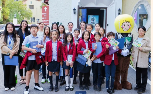 上海耀中国际学校师生探访“明眸智游院”，开启眼健康科普之旅